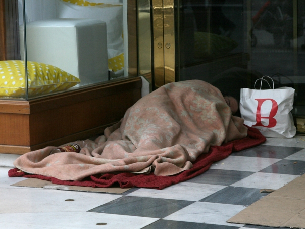 Incremento de las personas sin hogar que atiende Cruz Roja Española